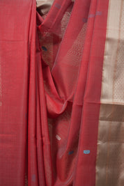 Sky Blue Maheshwari Saree - SRSBMS1179