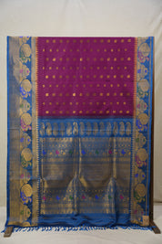 Rani Pink Gadwal Silk Saree - SRRPGSS593