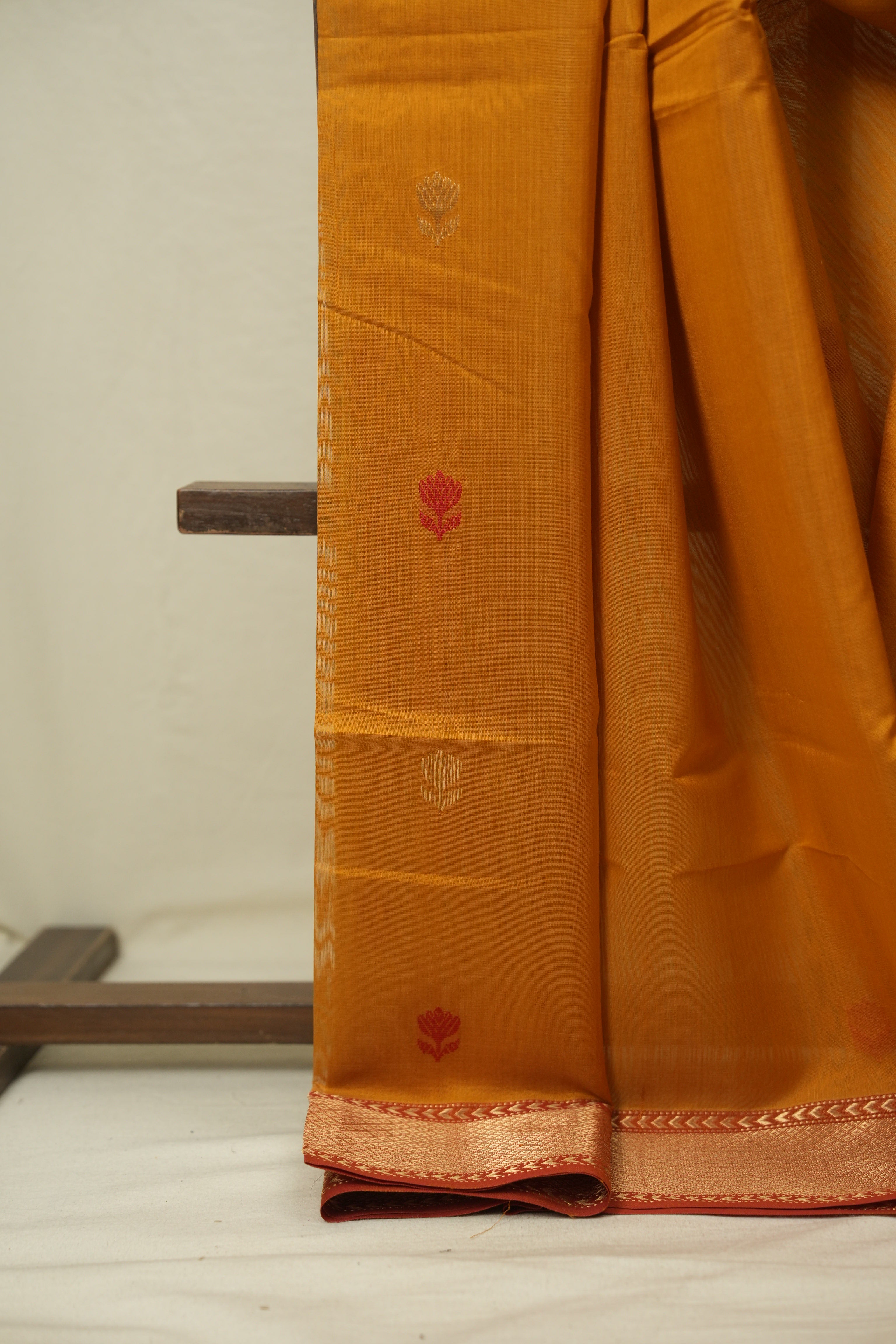Musturd Maheshwari Saree - SRMMS1231
