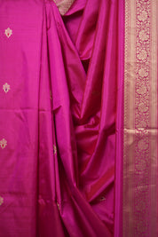 Rani Pink Banarasi Silk Saree - SRRPBSS855
