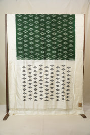 Green Pochampalli Silk Ikat Saree - SRGPSIS309