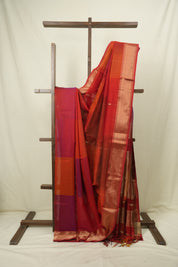 Multicolour Maheshwari Saree - SRMMS1208