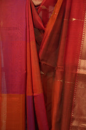 Multicolour Maheshwari Saree - SRMMS1208