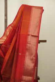 Multicolour Maheshwari Saree - SRMMS1208