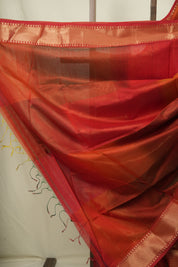 Multicolour Maheshwari Saree - SRMMS1208