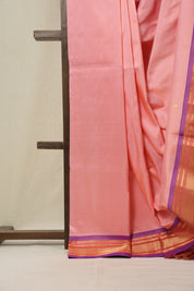 Peach Silk Paithani Saree - SRPSPS259