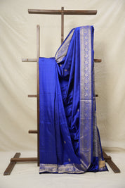 Royal Blue Banarasi Silk Saree - SRRBBSS851