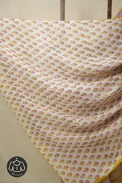 Yellow HBP Chiffon Saree - SRYHCS22