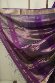 Purple Maheshwari Saree - SRPMS1228
