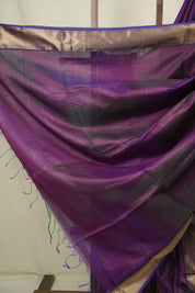 Purple Maheshwari Saree - SRPMS1228