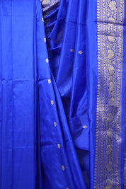 Blue Banarasi Silk Saree - SRBBSS849