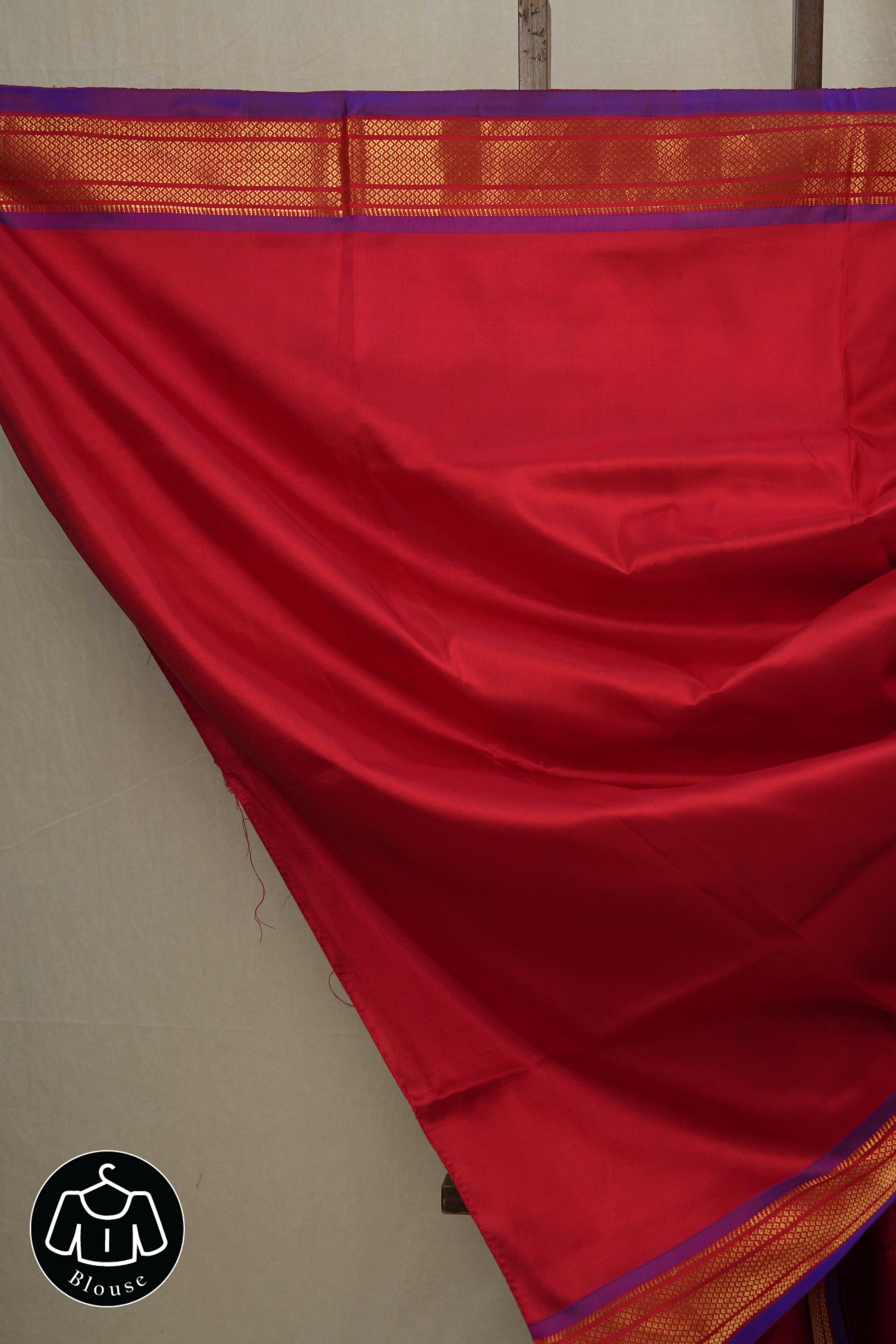 Red Silk Paithani Saree -  SRRSPS294