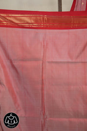 Pastel Red Silk Paithani Saree-SRPRSPS554