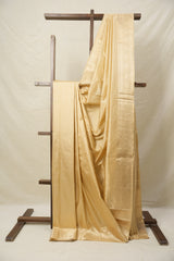 Cream Banarasi Silk Saree - SRCBSS846