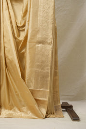 Cream Banarasi Silk Saree - SRCBSS846