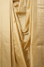 Cream Banarasi Silk Saree - SRCBSS846