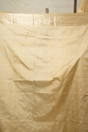 Cream Banarasi Silk Saree - SRCBSS846