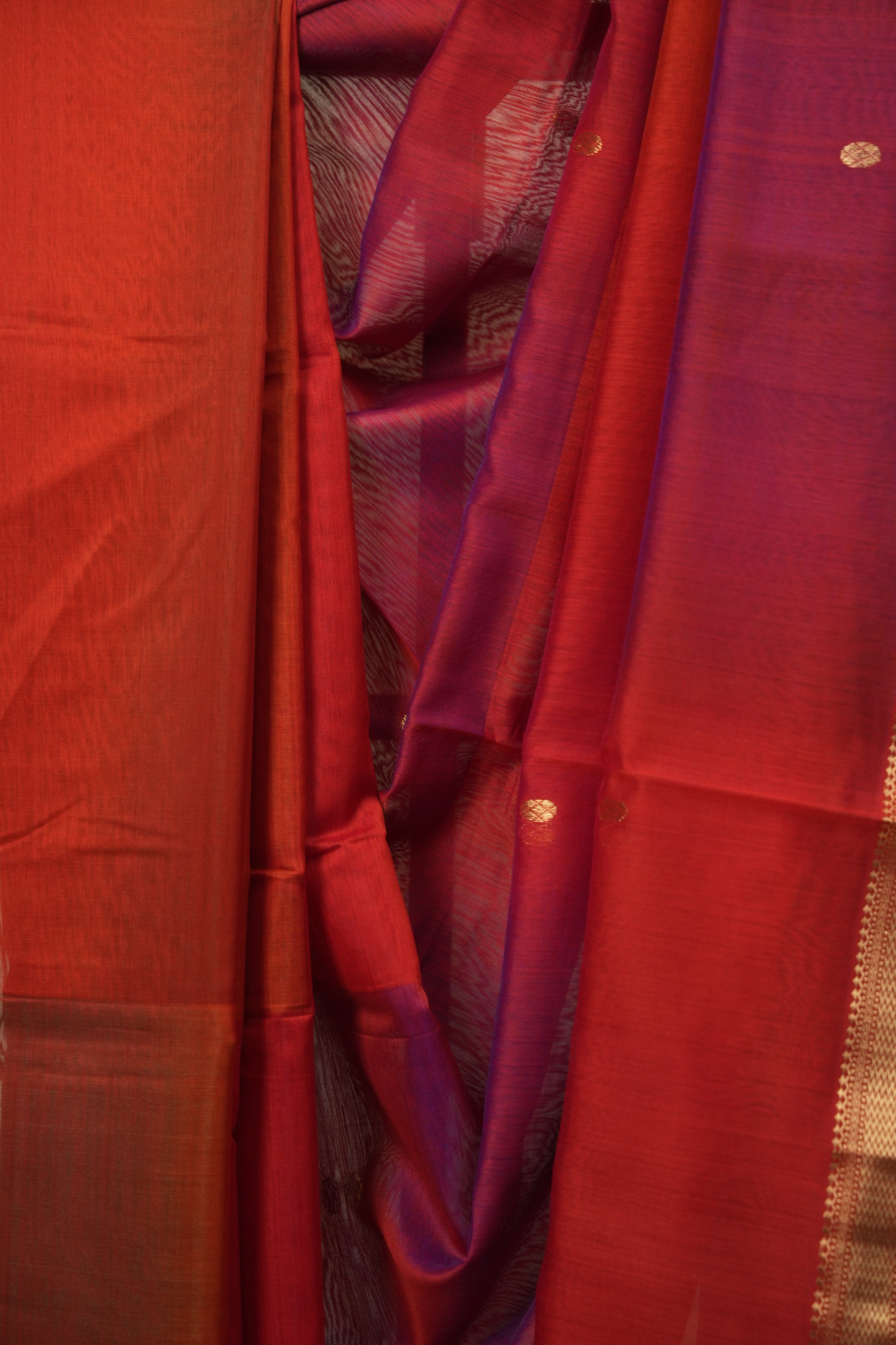 Multicolour Maheshwari Saree - SRMMS1190