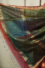 Multicolour Maheshwari Saree - SRMMS1190