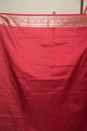 Red Banarasi Silk Saree - SRRBSS847