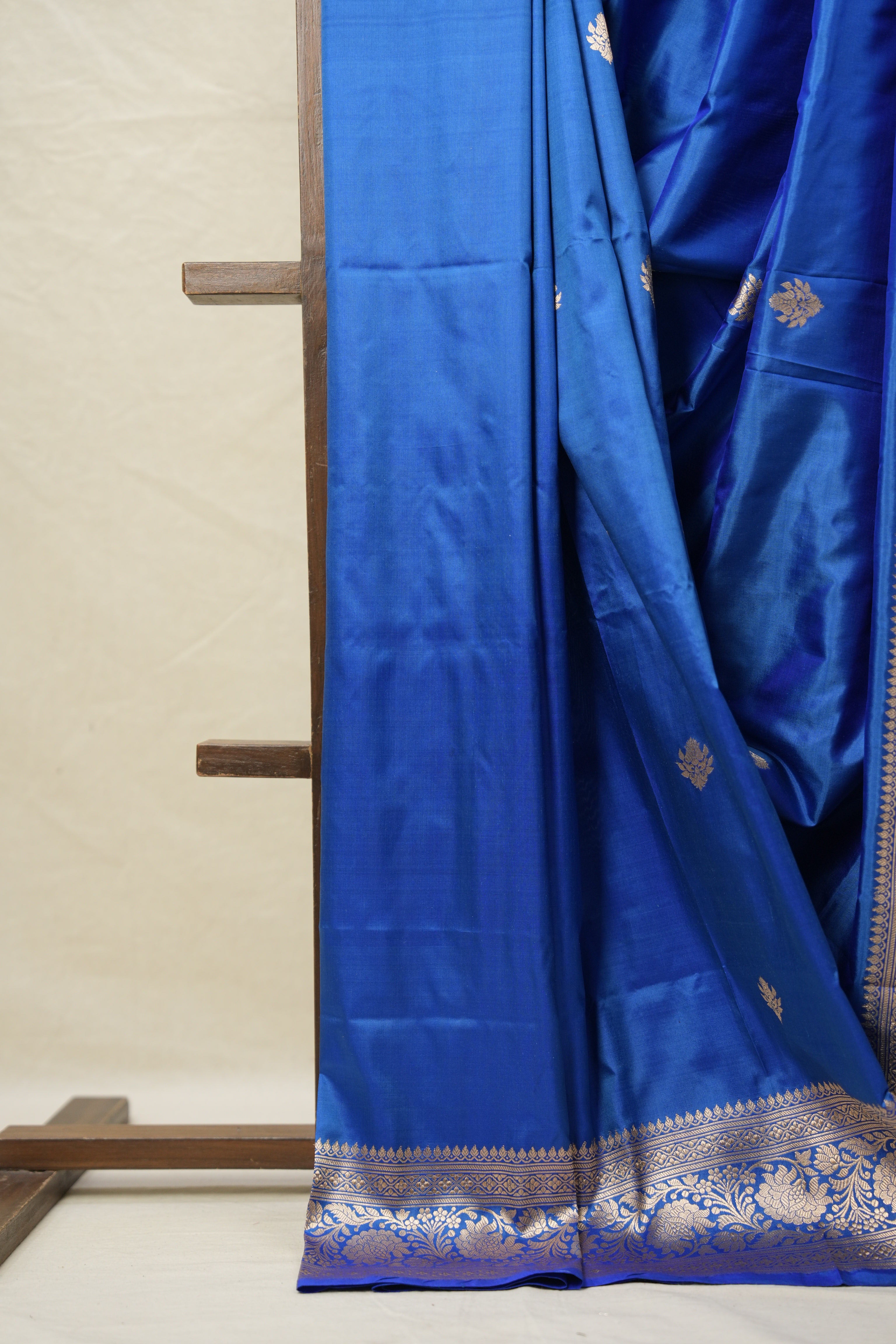Blue Banarasi Silk Saree - SRBBSS877