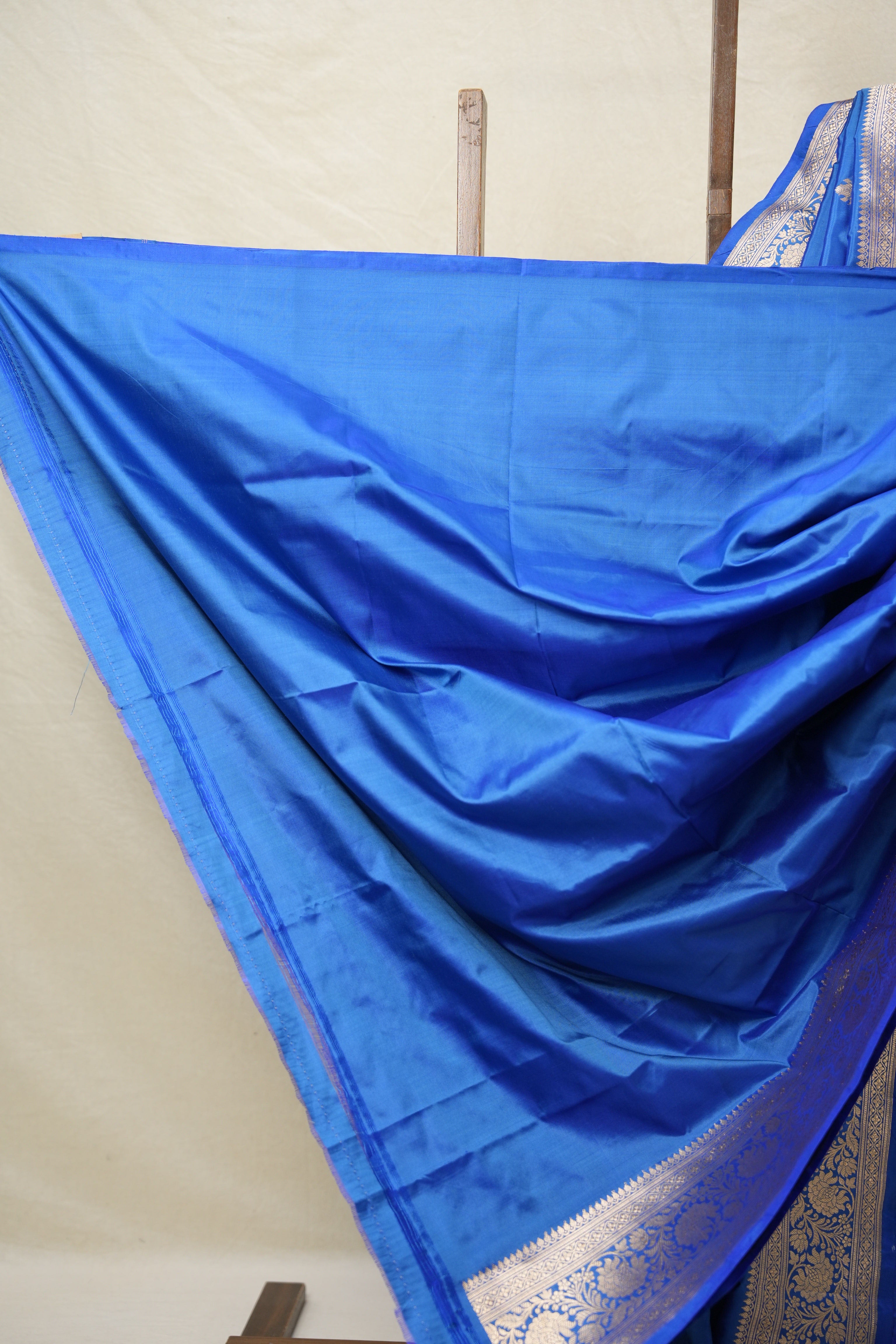 Blue Banarasi Silk Saree - SRBBSS877