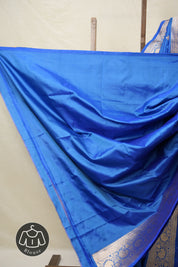 Blue Banarasi Silk Saree - SRBBSS877