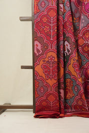 Multicolor Rajkot Patola Silk Saree - SRMRPSS441