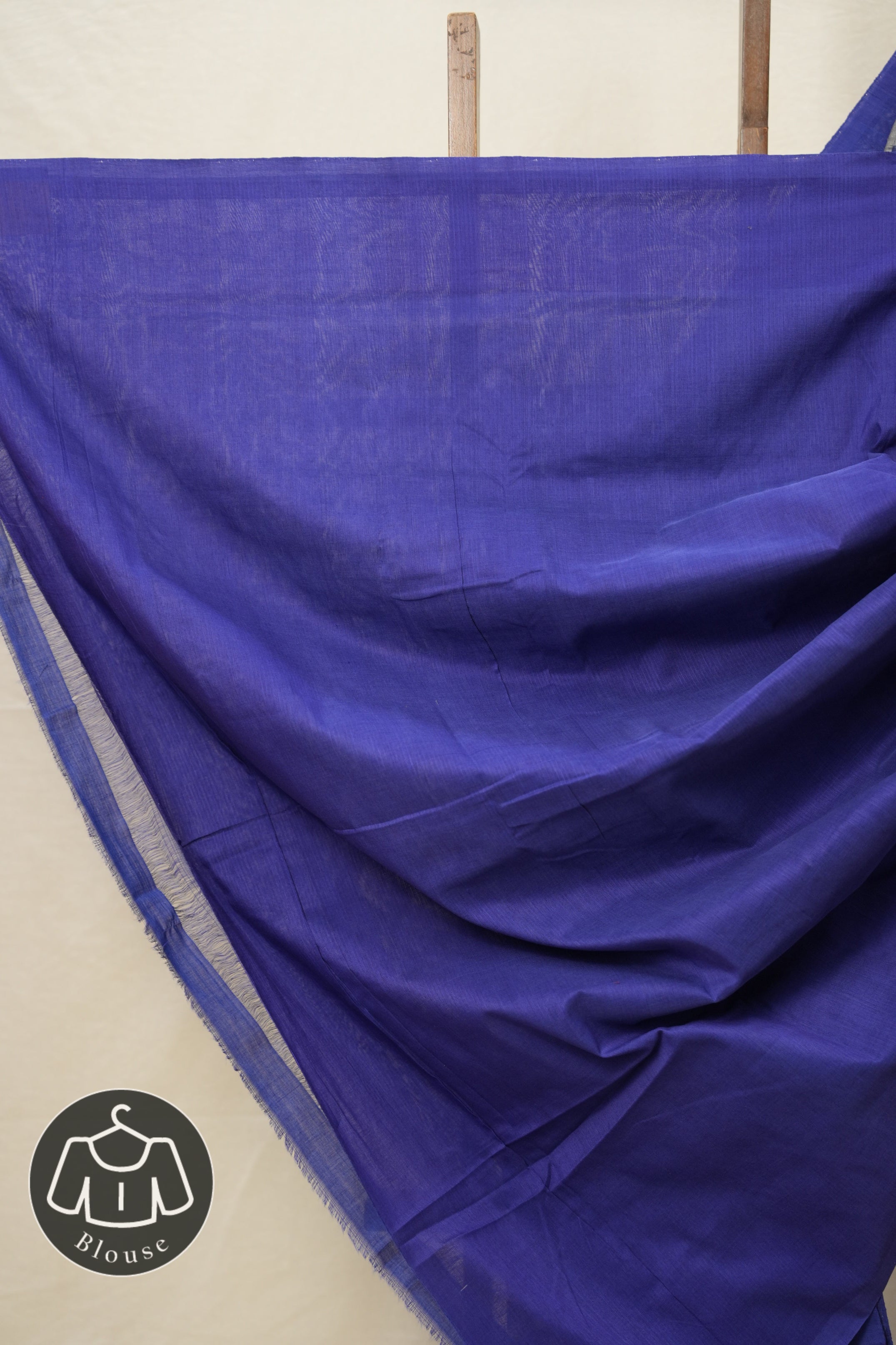 Navy Blue Pochampalli Cotton Ikat Saree - SRNBPCIS570