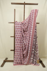 Pink HBP Chiffon Saree - SRPHCS62