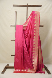 Pink Banarasi Silk Saree - SRPBSS865