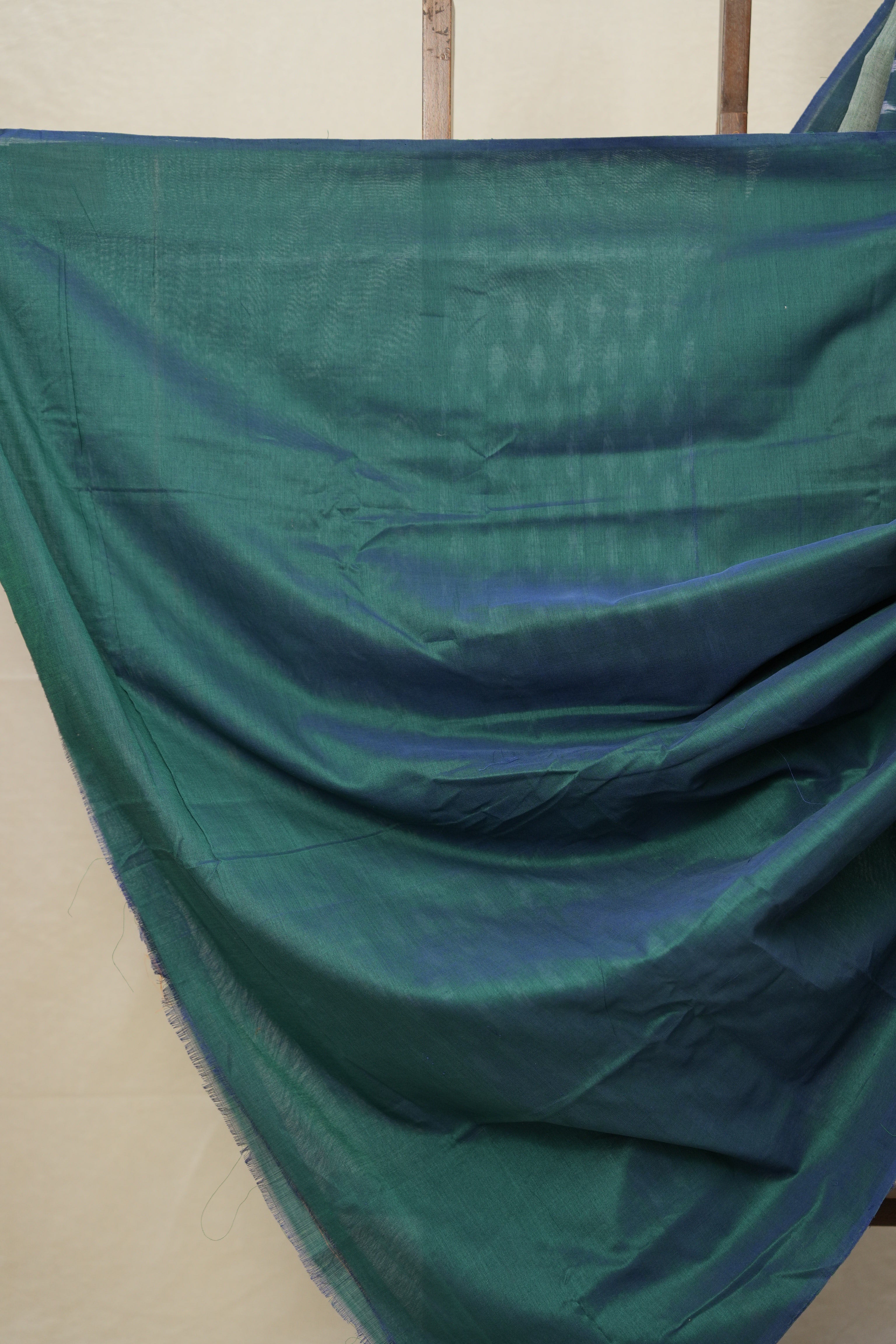 Pista Green Pochampalli Cotton Ikat Saree - SRPGBPCIS598