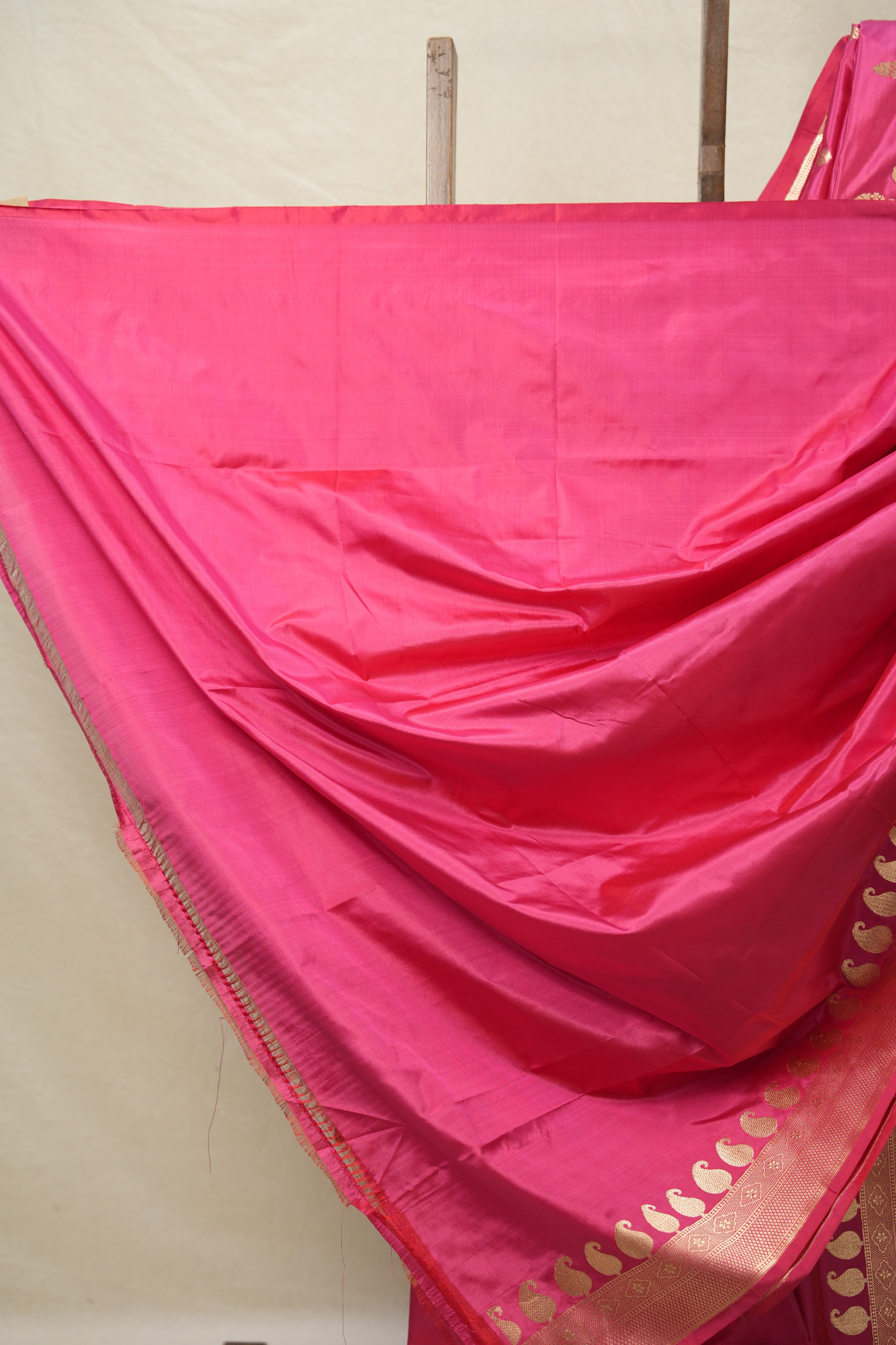 Pink Banarasi Silk Saree - SRPBSS865