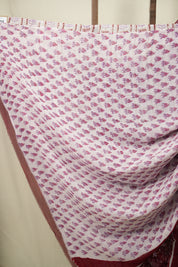 Red HBP Chiffon Saree - SRRHCS52