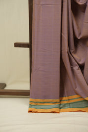 Lavender Cotton IIkal Saree - SRLCIS1135