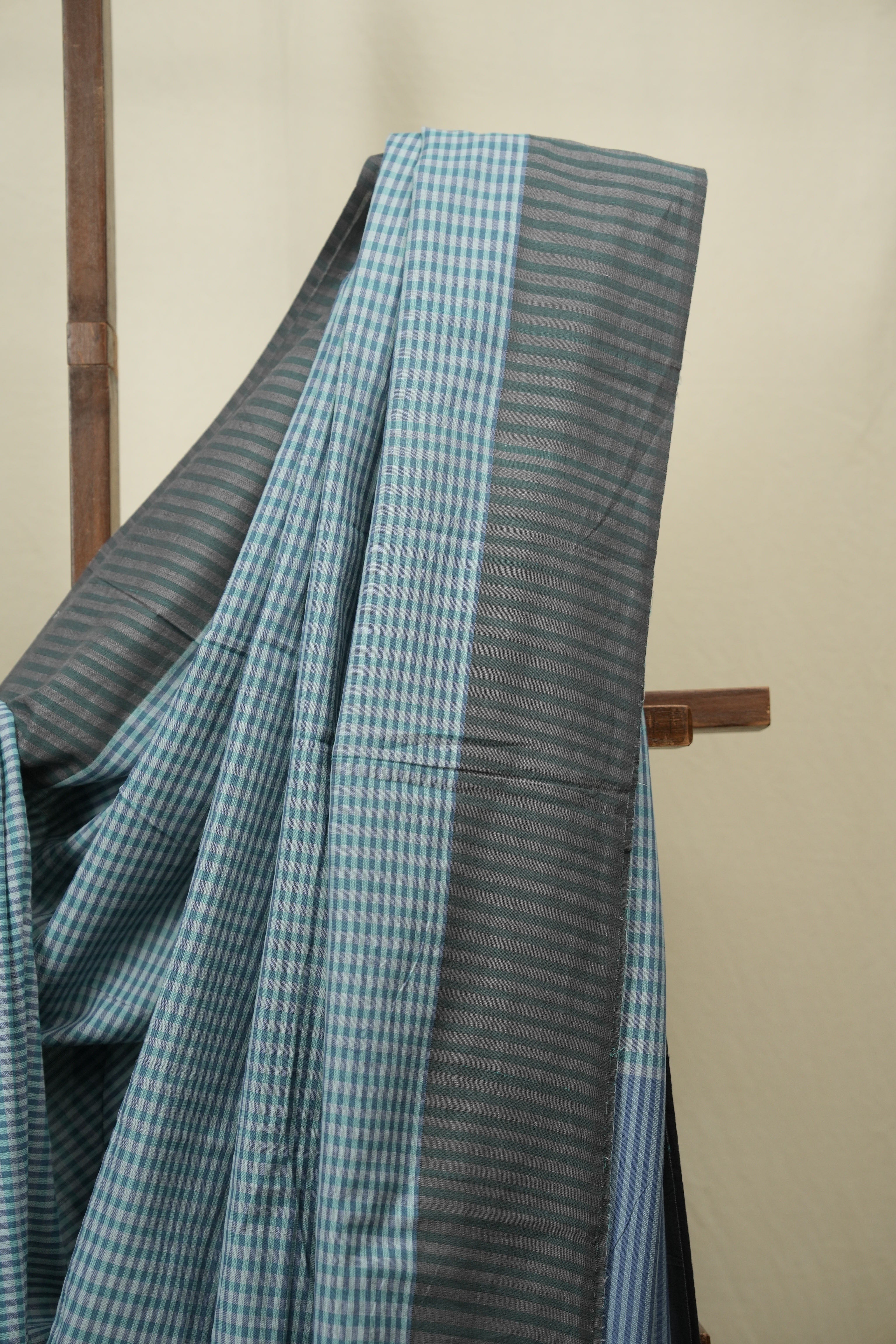 Blue Cotton IIkal Saree - SRBCIS1134