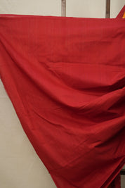 Yellow White Pochampalli Cotton Ikat Saree - SRYWPCIS588