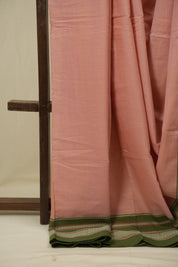 Peach Cotton IIkal Saree - SRPCIS1132