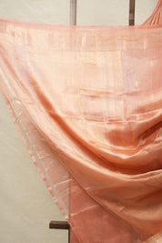 Peach Tissue Banarasi Silk Saree - SRPTBSS37