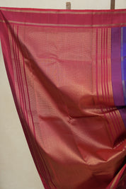 Dark Purple Kanjeevaram Silk Saree-SRDPKSS645