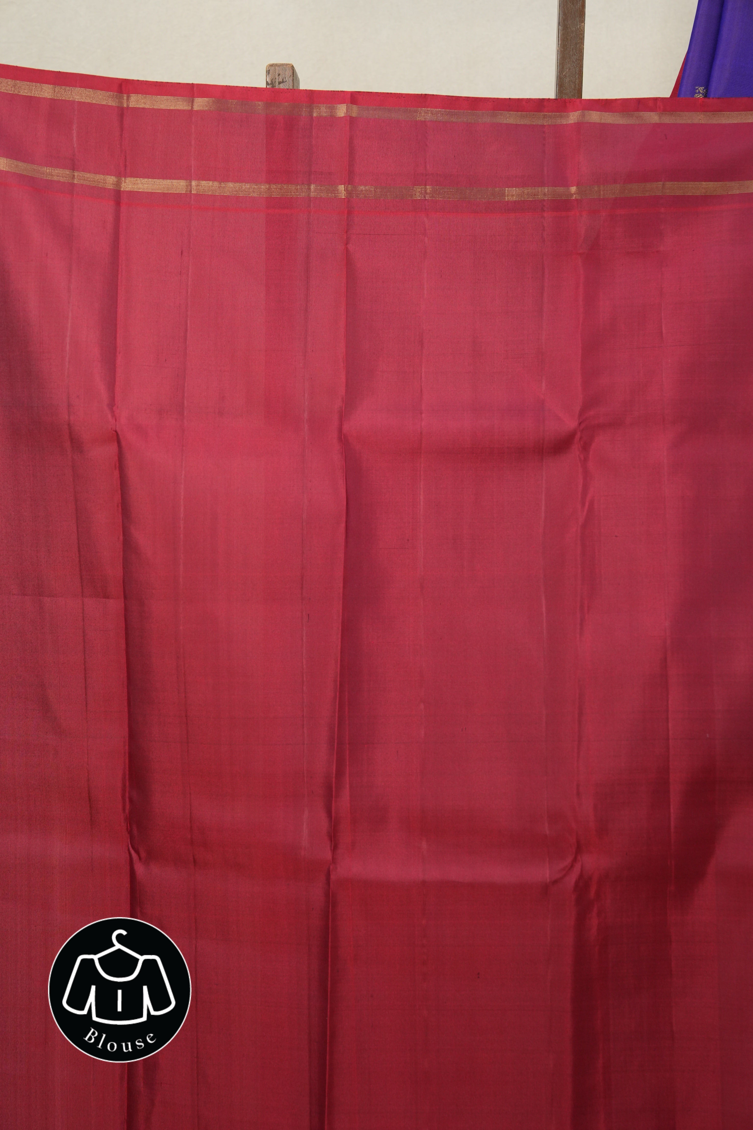 Dark Purple Kanjeevaram Silk Saree-SRDPKSS645