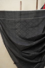 Red - Black Pochampalli Cotton Ikat Saree - SRRBPCIS583