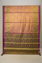Pink Rajkot Patola Silk Saree - SRPRPSS423