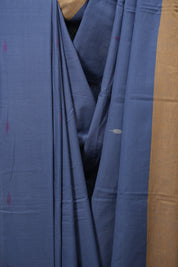 Blue Cotton IIkal Saree - SRBCIS1120