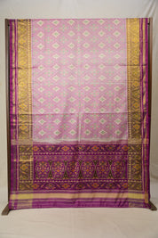 Lavender Rajkot Patola Silk Saree - SRLRPSS532