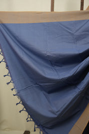 Blue Cotton IIkal Saree - SRBCIS1120