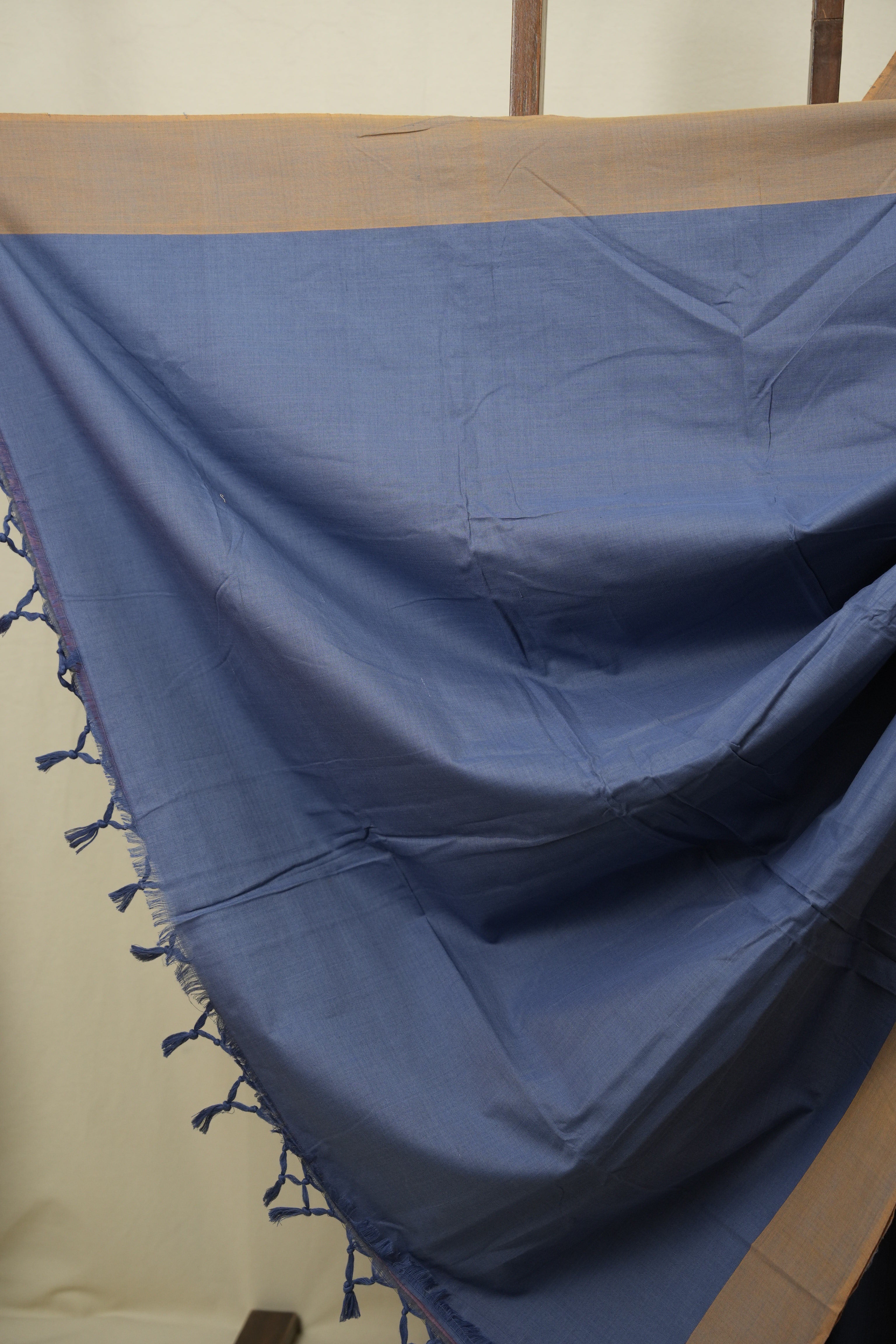 Blue Cotton IIkal Saree - SRBCIS1120