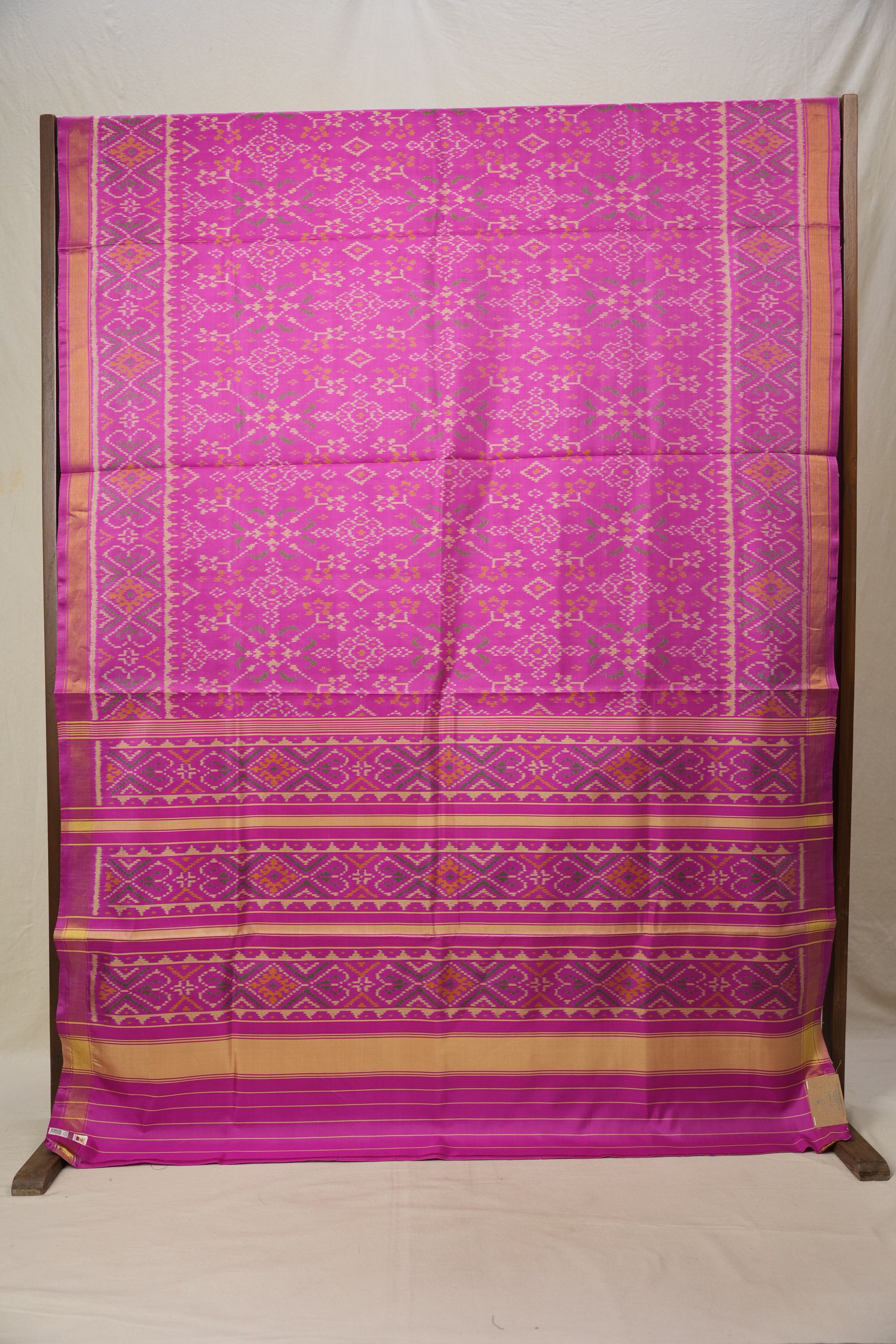 Pink Rajkot Patola Silk Saree - SRPRPSS520