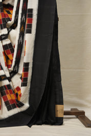 Multicolour Pochampalli Cotton Ikat Saree - SRMPCIS580