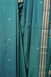 Teal Green Kanjeevaram Silk Saree - SRTGKSS683